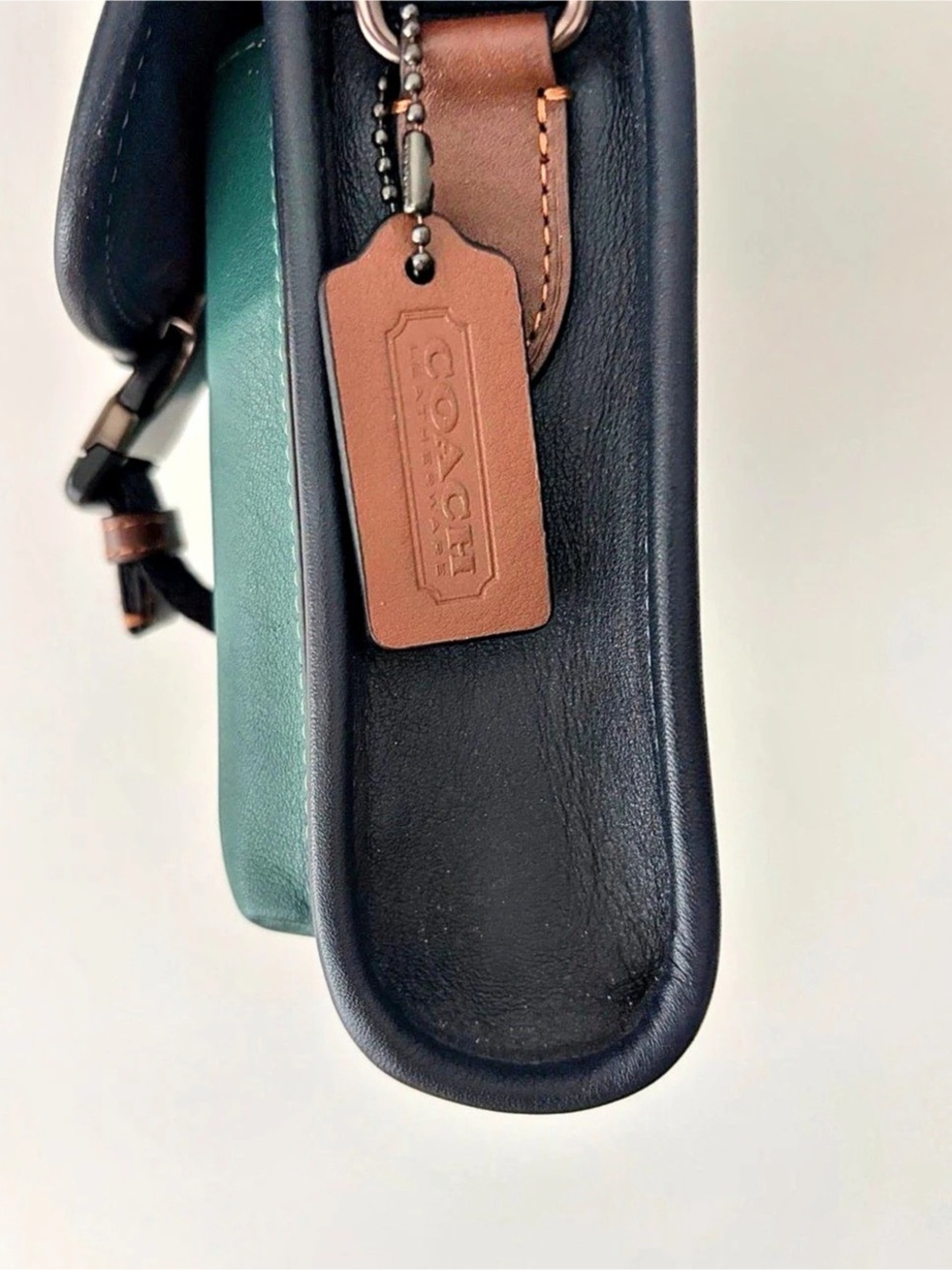 Coach Charter North/South Crossbody Colorblock Design Bag - Picture 6 of 8